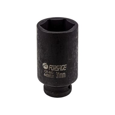 Головка ударная глубокая 31мм (6гр.), 1/2'' Forsage F-4458531