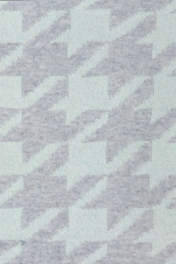 Плед 130х170 Luxberry Goose Foot мятный Португалия фрагмент