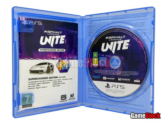PS5 Asphalt Legends UNITE Supercharged Edition (Б/У, Русские субтитры, PPSA-17296)