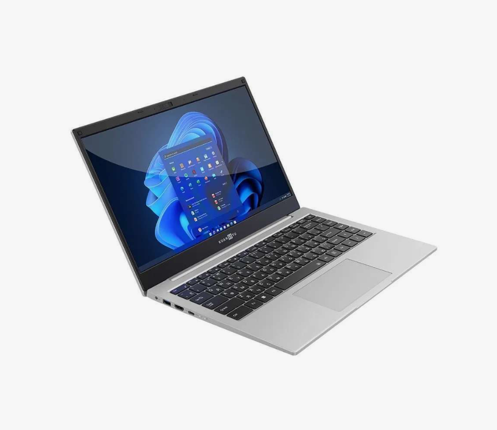 14" Ноутбук KUANLITU S435 (1920x1080, AMD Ryzen 5 3450U, RAM 8ГБ, SSD 512ГБ, Radeon Vega 8, Win 10 Pro)