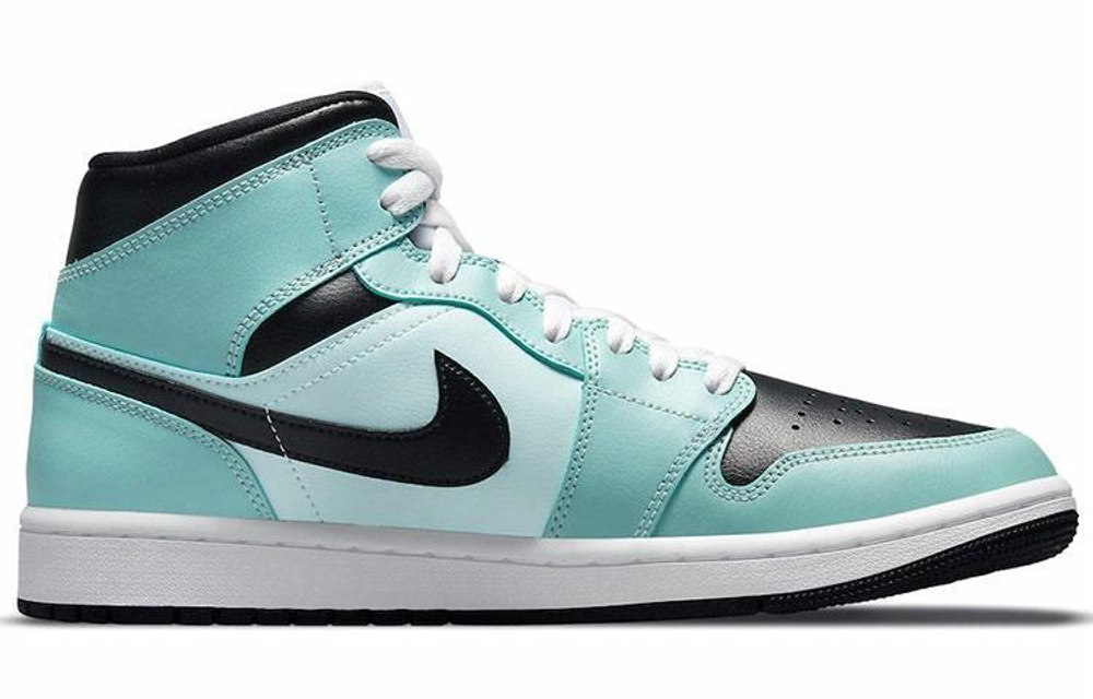 Кроссовки Jordan Air Jordan 1 Mid "Teal Tint" (Женская размерная сетка)