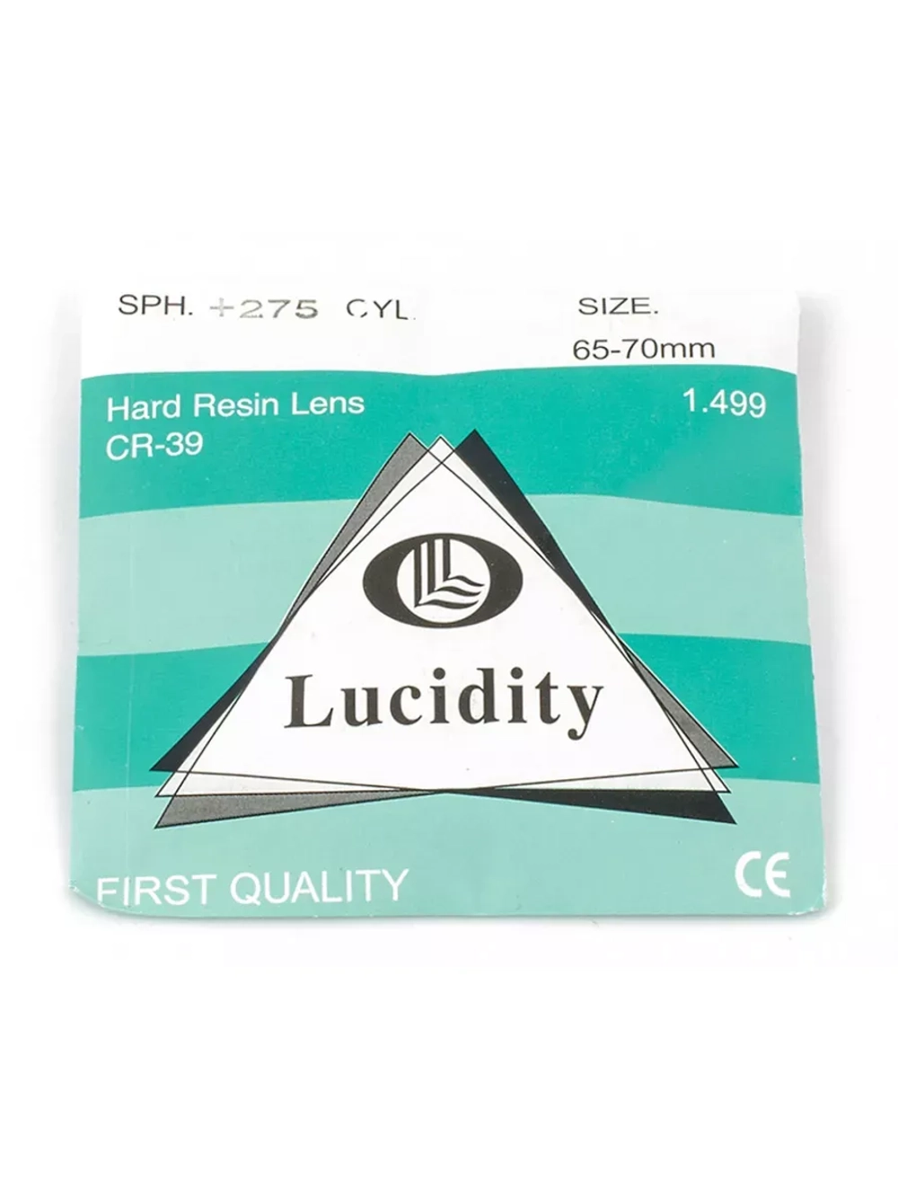 Полимерные линзы CR-39 1.49 D70 -3.75
