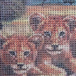 Алмазная мозаика на подрамнике с полным заполнением «МИР ЯРКИХ КРАСОК», прайд, 30*40см