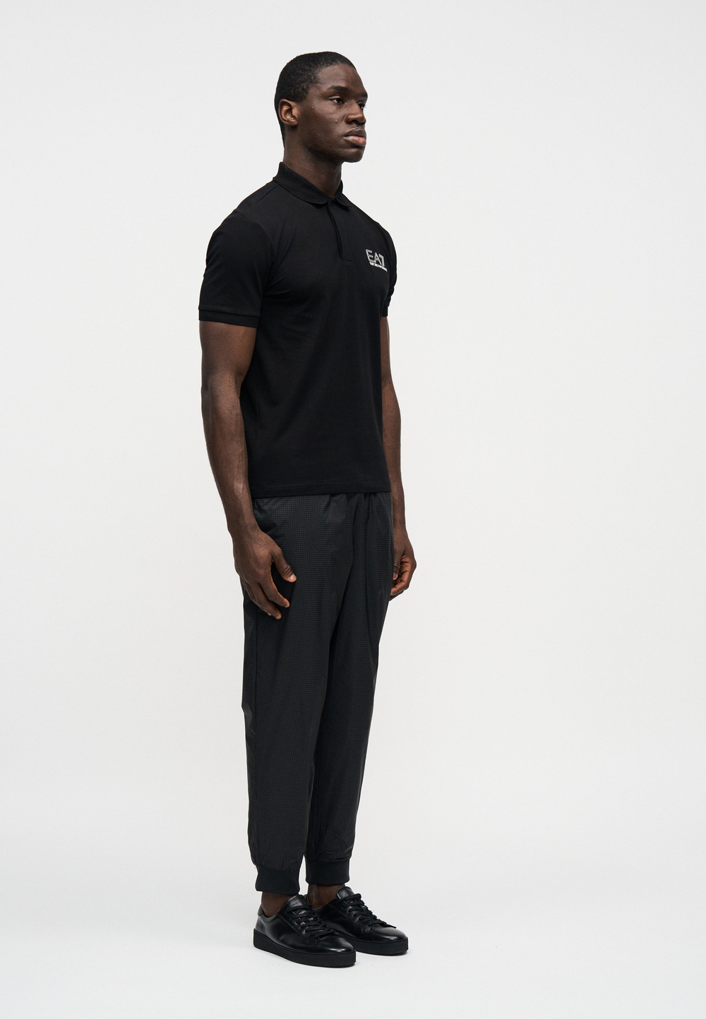 EA7 Emporio Armani Футболка-поло - Чёрный