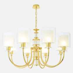 Люстра Crystal Lux ELENA SP8 GOLD
