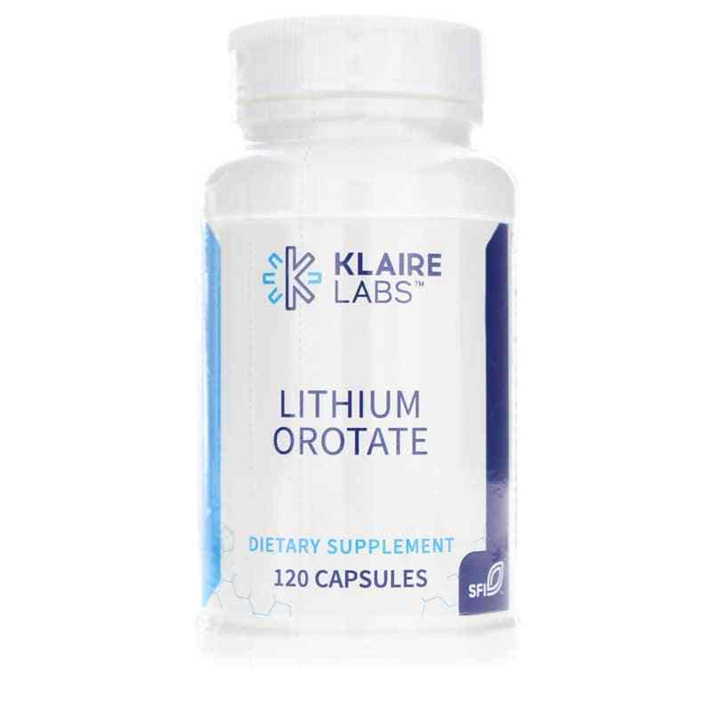 Klaire Labs - Lithium Orotate - 120 capsules