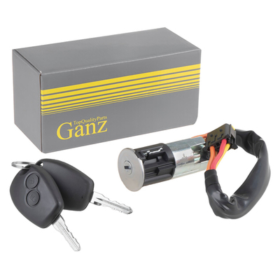 Замок зажигания (2 ключа) RENAULT Logan/Largus 04-15/Sandero GANZ GIC33001