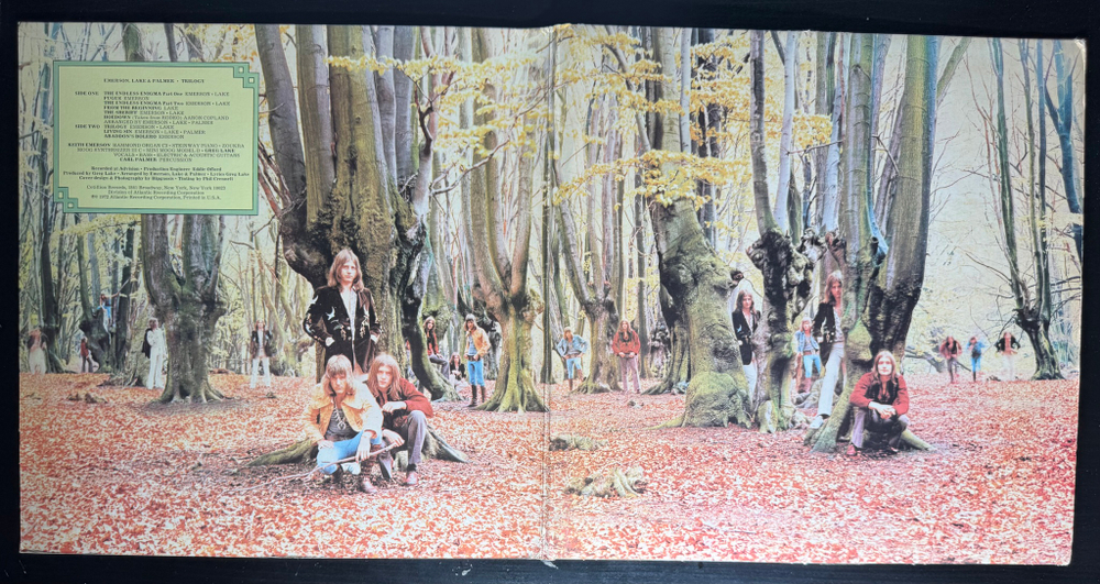 Emerson, Lake & Palmer ‎– Trilogy (США 1972г.)