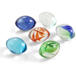 Грунт стеклянный "Набор №6", 10-15мм, 500г, Laguna AQUA