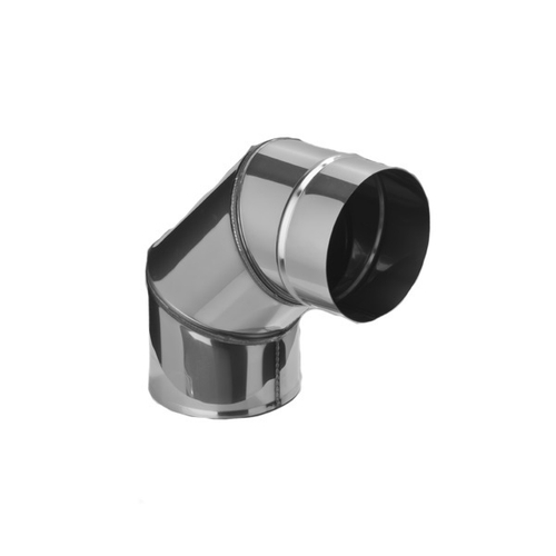 Колено угол 90° (430/0,5 мм)  Ф 80 нерж (Ferrum)