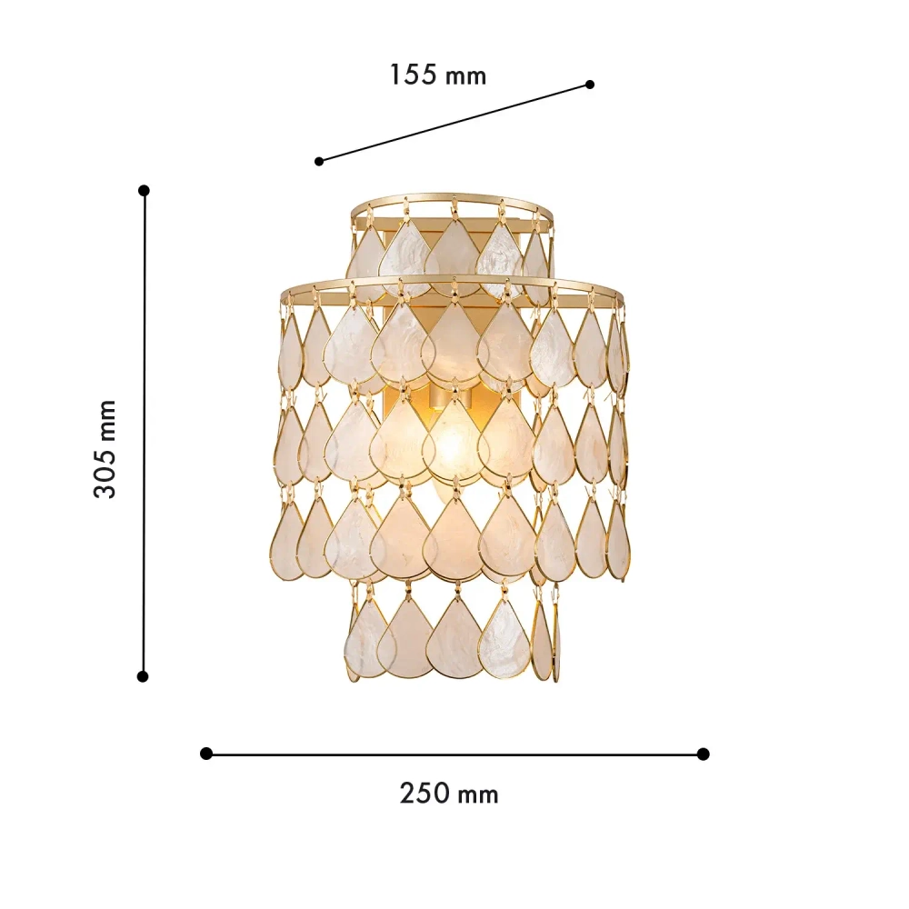 Настенный светильник Favourite Mollitia 4763-1W