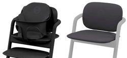 Стульчик для кормления Cybex Lemo 4 в 1 с мягкими чехлами Comfort Inlay Suede Grey/Stunning Black