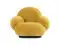 Кресло Flemming Wood, желтое
