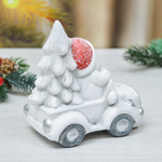 Сувенир новогодний с подсветкой "Дед Мороз" 11*7*11см, батарейки в комплекте