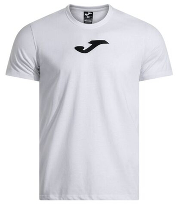 Мужская теннисная футболка Joma Challenge Short Sleeve - white