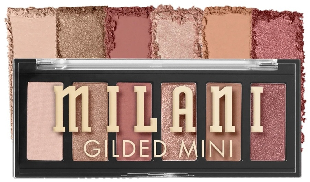 Milani Gilded Mini Eyeshdow Palette 110 Whiskey Business Мини палитра теней для век