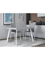 Стол кухонный обеденный раздвижной 138х80х75,5 см