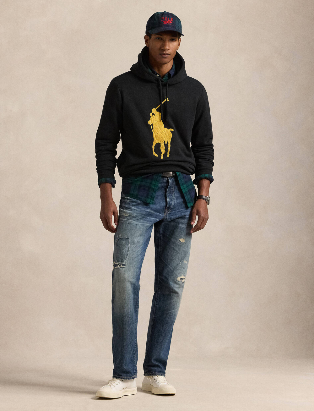 Худые POLO RALPH LAUREN - черный(710952241)