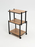 Тележка косметологическая Пирамида на колесиках