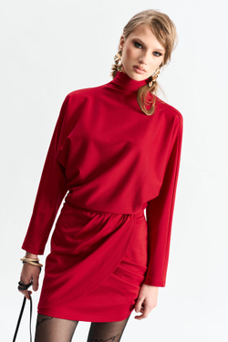 Платье мини 1260 скарлетт