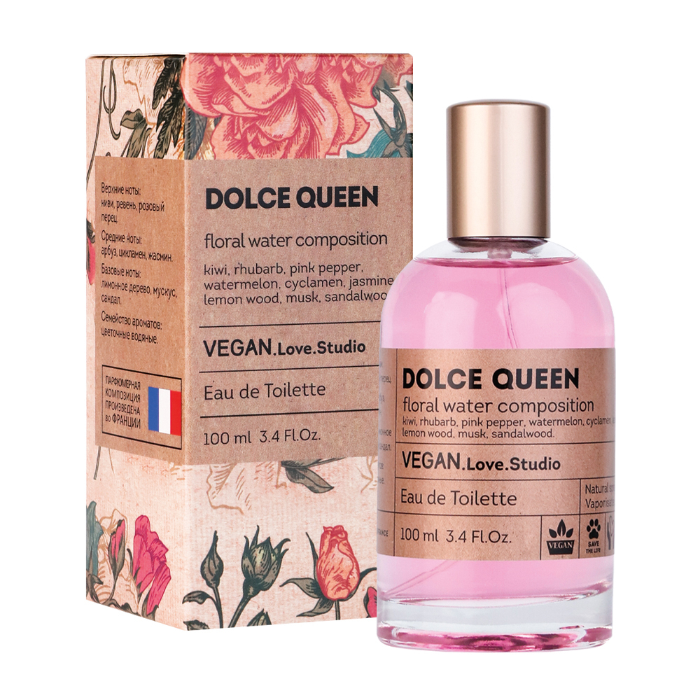 Вода туалетная Vegan Love Studio Dolce Queen (Веган Лав Студио Дольче Куин) – 100ml for women