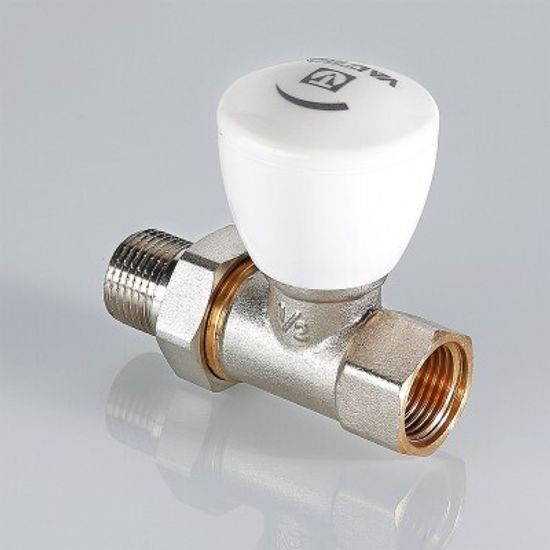 Клапан регулирующий Valtec 3/4" прямой ручной арт. VT.008.N.05 для радиаторов