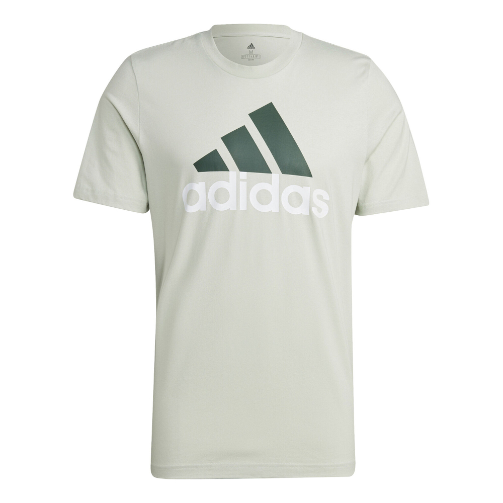 Мужское теннисное поло adidas Big Logo Single Jersey T-Shirt Men - Green