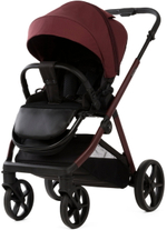 Детская коляска Adamex Sigma Natura 2 в 1 SI-18-RUBY (РУБИНОВЫЙ)