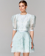 Юбка из батиста длины мини