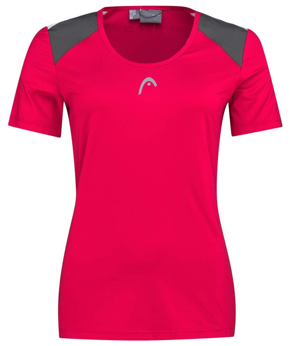 Женская теннисная футболка Head Club 22 Tech T-Shirt W - Розовый