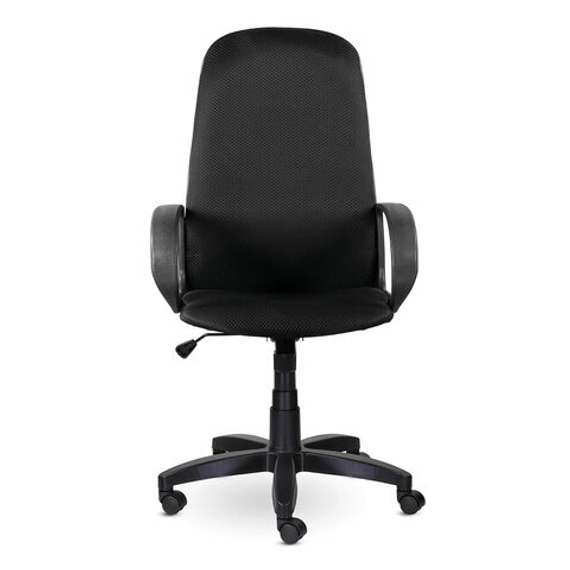 Кресло офисное BRABIX &quot;Praktik EX-279&quot;, ткань JP/кожзам, черное, 532019