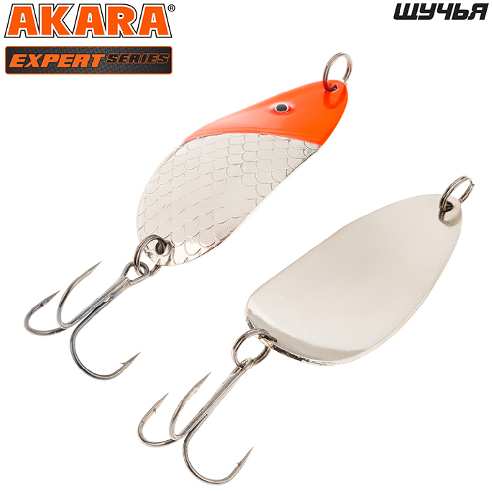 Блесна колебалка Akara Expert Щучья 65 мм 12 гр. 3/SIL