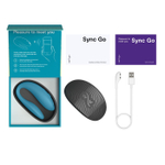 Вибромассажер для пар We-Vibe Sync Go, силикон, 7,5 см