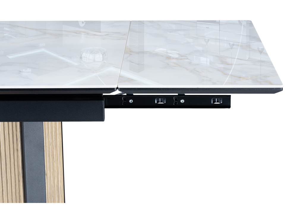 Керамический стол Woodville Саливан 180x90 carla larkin, дуб монтана