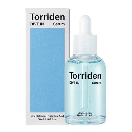 Torriden Увлажняющий и успокаивающий серум Dive-In Low Molecule Hyaluronic Acid Serum 50мл