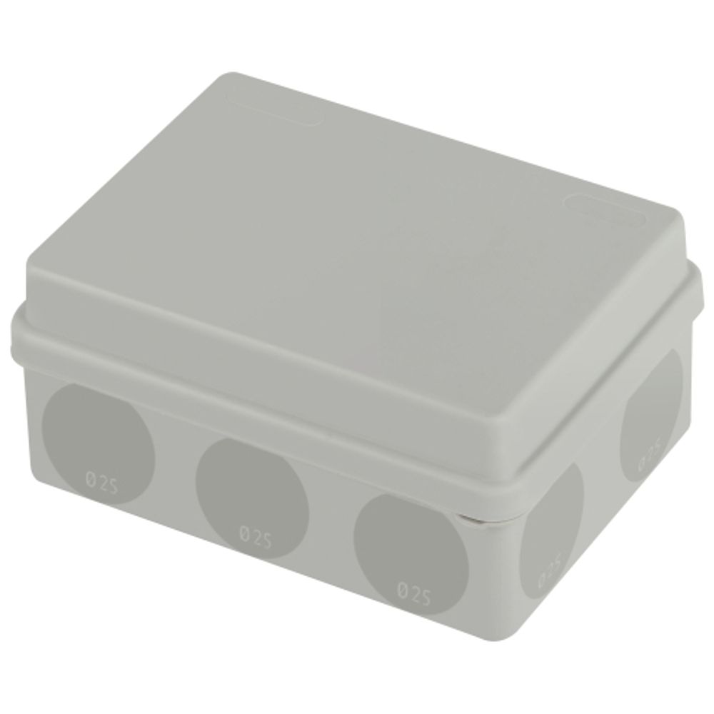 Распаячная коробка ЭРА KOR-150-110-70-11g-2MP двухкомпонентная HF стойкая к УФ 150х110х70мм серая прямой монтаж IP67