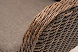 "Прованс" диван из искусственного ротанга трехместный, цвет коричневый