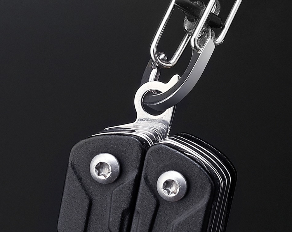 Мультитул Nextool Mini Sailor, черный, 10 функций (NE20237A)