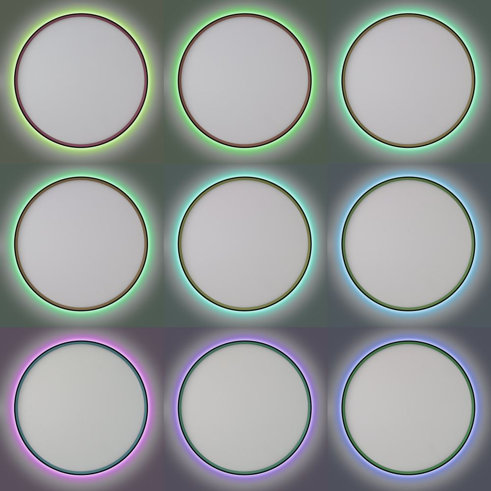 Citilux ETALON CL750501R LED RGB Светильник с пультом Чёрный+Золото