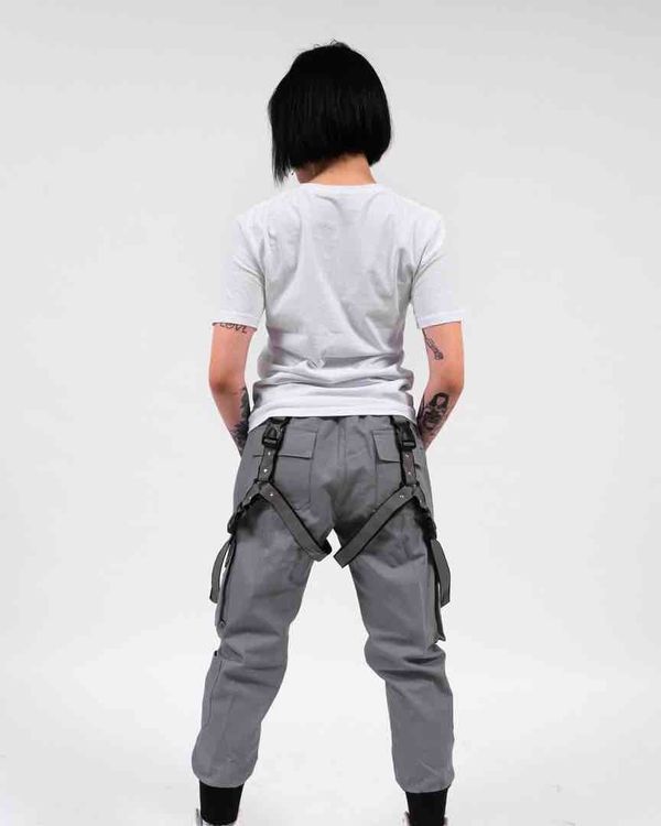 Джоггеры Jogger Street Night Rave Серые - фото 5