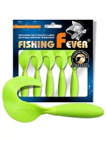 Мягкая приманка твистер FishingFever ARGO 6,0cm,2,0g,уп 6 шт