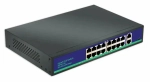 Коммутатор Hisource Hi-F1620GBL-A [портов-18, 16Poe+2Uplink
