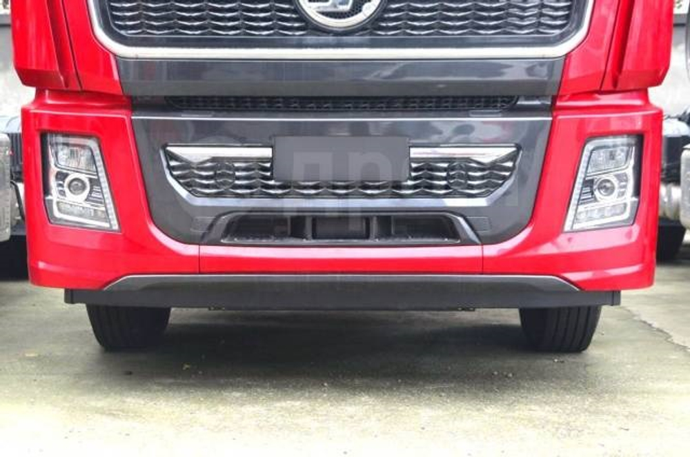 Бампер в сборе X5000 из 3-х частей красного цвета DZ97259624030/DZ97259624040/DZ97259624050