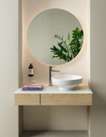 Тумба с раковиной VitrA Origin 90 см R 65678, дуб