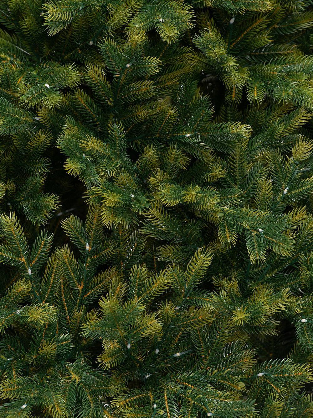 Елка с гирляндой «Эрмитажная» (Литая хвоя) 180 см / 1,8 м