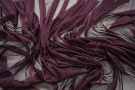 Сетка трикотаж баклажан