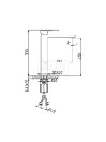Смеситель для накладной раковины FRAP F1091-29