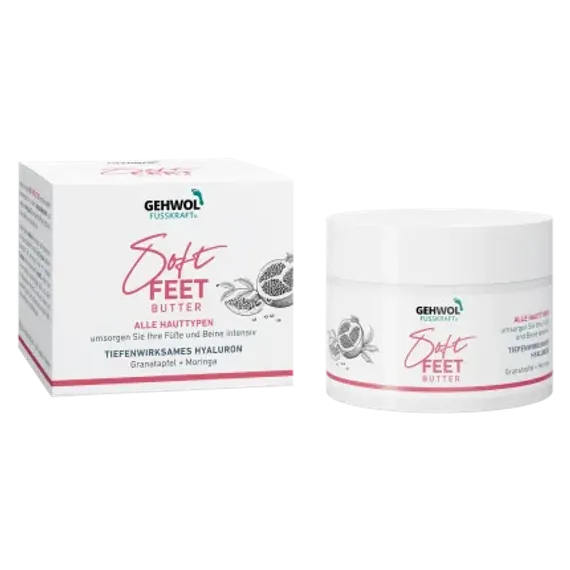 Крем-баттер для ног Гранат и Моринга