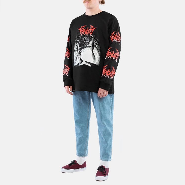 Лонгслив HAIDED FORBIDDEN, черный