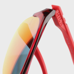 Спортивные очки HILX Interloop Shiny Crystal Dark Red Matt Solid Red / Red Mirror Polarized Lens